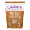 Wholesome Sweeteners Sugar - Natural Raw Cane - Turbinado - Fair Trade - 1.5 lb - case of 12