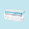 1pc Ice Cube Tray Mold With Lid And Bin; 32-cell Ice Cubes Mold; Ice Tray For Freezer; Ice Freezer Container; Spill-Resistant Removable Lid & Ice Scoo