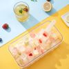 1pc Ice Cube Tray Mold With Lid And Bin; 32-cell Ice Cubes Mold; Ice Tray For Freezer; Ice Freezer Container; Spill-Resistant Removable Lid & Ice Scoo
